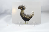 Polish Chicken Postcard 4x6 - From Sakura With Love