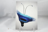 Blue Bird of Paradise Postcard 4x6 - From Sakura With Love