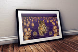 Tiger Paper Lantern Traditional Fine Art - From Sakura With Love
