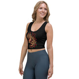 Tiger Rose Crop Tank