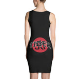 Blue Tiger Cut & Sew Dress