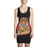 Tiger Cute Cut & Sew Dress