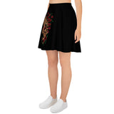 Tiger Rose Skater Skirt