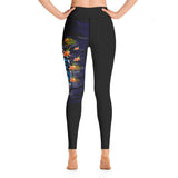 Blue Tiger Yoga Pants