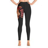 Don't Kick The Bunny Yoga Pants