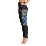 Blue Tiger Yoga Pants
