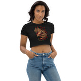 Tiger Rose Organic Crop Top
