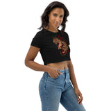 Tiger Rose Organic Crop Top
