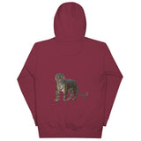 Tiger Lily Painted Unisex Hoodie