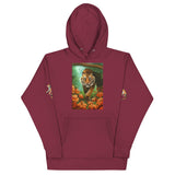Tiger Lily Painted Unisex Hoodie