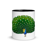 Peacock Mug with Color Inside - From Sakura With Love