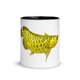 Gold Arowana Mug Color Inside - From Sakura With Love