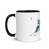 Tiger Fight Mug with Color Inside - From Sakura With Love