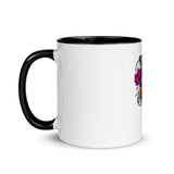 Tiger and Koi Attack Mug with Color Inside - From Sakura With Love