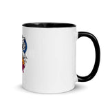 Tiger and Koi Attack Mug with Color Inside - From Sakura With Love