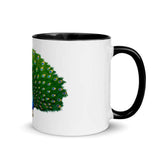 Peacock Mug with Color Inside - From Sakura With Love