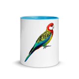 Eastern Rosella Mug with Color Inside - From Sakura With Love