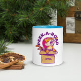 Peek-A-Roar Mug with Color Inside