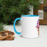 Peek-A-Roar Mug with Color Inside