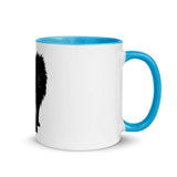 Black Lion Mug with Color Inside - From Sakura With Love