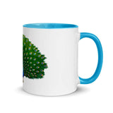 Peacock Mug with Color Inside - From Sakura With Love