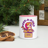 Peek-A-Roar Mug with Color Inside