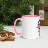 Peek-A-Roar Mug with Color Inside