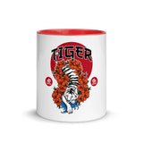 Tiger Lily Mug with Color Inside - From Sakura With Love