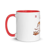 Tiger Playful Mug with Color Inside - From Sakura With Love