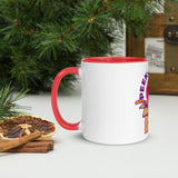 Peek-A-Roar Mug with Color Inside