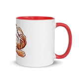 Tiger Playful Mug with Color Inside - From Sakura With Love