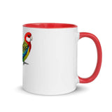 Eastern Rosella Mug with Color Inside - From Sakura With Love