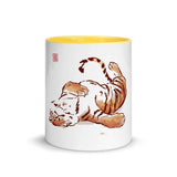 Tiger Playful Mug with Color Inside - From Sakura With Love