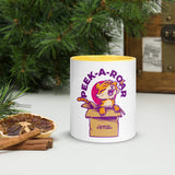 Peek-A-Roar Mug with Color Inside