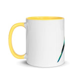 Eastern Rosella Mug with Color Inside - From Sakura With Love