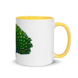 Peacock Mug with Color Inside - From Sakura With Love