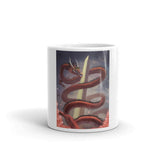 DC Unique Painted Dragon Mug White - From Sakura With Love