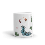 Tiger Koi White Mug - From Sakura With Love