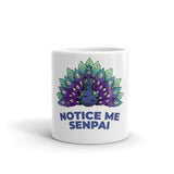 Notice Me Senpai White Mug