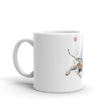 Tiger Underwater White Mug - From Sakura With Love
