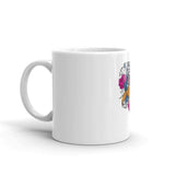 Tiger Attack Koi Mug White - From Sakura With Love