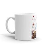 Tiger Dive White Mug