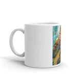 Tiger Koi Underwater White Mug