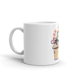 Peek-A-Cute White Mug