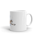 Tiger Underwater White Mug - From Sakura With Love