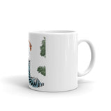 Tiger Koi White Mug - From Sakura With Love