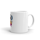 Tiger Attack Koi Mug White - From Sakura With Love