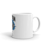 Tiger Koi Circle Mug White - From Sakura With Love
