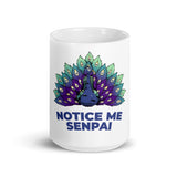 Notice Me Senpai White Mug