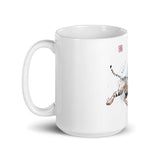 Tiger Underwater White Mug - From Sakura With Love